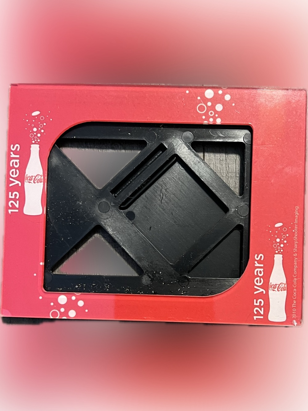 Coca Cola 125 Years Anniversary Frame World Of Coke Atlanta Souvenir